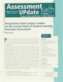 Assessment Update, Progress, Trends, and Practices in Higher Education, Vol; Oddbjörn Evenshaug; 2010