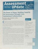 Assessment Update, Progress, Trends, and Practices in Higher Education, Vol; Oddbjörn Evenshaug; 2013