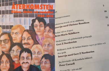 Återkomsten : bilden, skolan och samhället 1968 - 2018; Bitte Alling-Ode, Arne Kockum, Ulla Lind; 2019