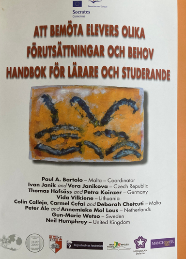 Att bemöta elevers olika förutsättningar och behov : handbok för lärare och studerande = [Responding to student diversity : teachers handbook; Gun-Marie Wetso, Paul A. Bartolo, Socrates Programme. Comenius 2.1 Project, Högskolan Dalarna, Högskolan i Falun/Borlänge
(tidigare namn), Högskolan i Falun/Borlänge; 2007