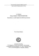 Att förklara politiskt förtroende : betydelsen av socialt kapital och rättvisa procedurer; Ylva Norén Bretzer; 2005