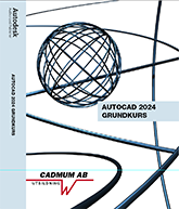 AutoCAD 2024 Grundkurs; Johan Wedeen; 2023