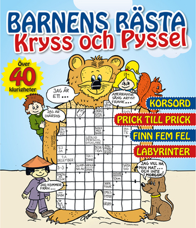 Barnens bästa kryss och pyssel; 6-9 år; 2017