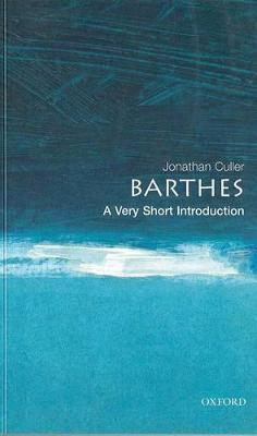 Barthes; Jonathan Culler; 2002