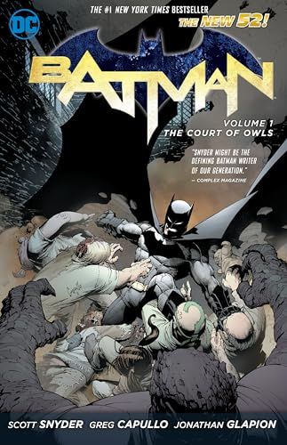 Batman vol 1. Court of Owls; Scott Snyder; 2013