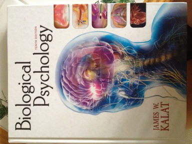 Biological psychology; James W. Kalat; 2009