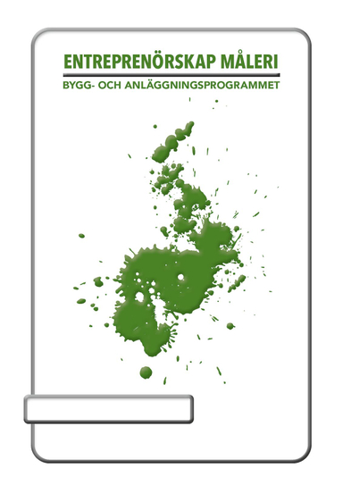 BokGym Entreprenörskap Måleri, bok; Peter Linusson, Rickard Andersson; 2022