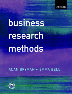 Business Research Methods; Bryman; 2003