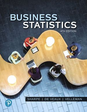 Business Statistics; Norean R Sharpe; 2018