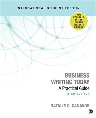 Business Writing Today - International Student Edition; Natalie Canavor; 2018