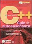 C++: guia de autoenseñanzaBiblioteca del programadorMcGraw-Hill de informática; Herbert Schildt; 2001