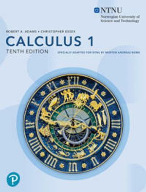 Calculus 1: Vol 1; Robert Adams, Christopher Essex; 2022