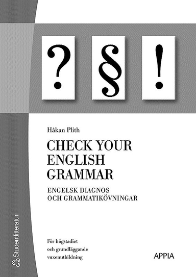 Check Your English Grammar (10-pack) - Från steg 2; Håkan Plith; 2002