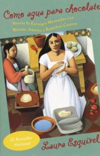 Como agua para chocolate : novela de entregas mensuales con recetas, amores y remedios caseros; Laura Esquivel; 1992