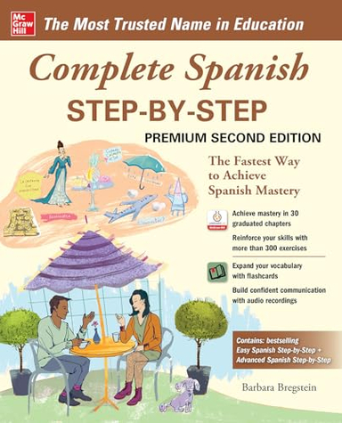 Complete Spanish Step-by-Step, Premium; Barbara Bregstein; 2020