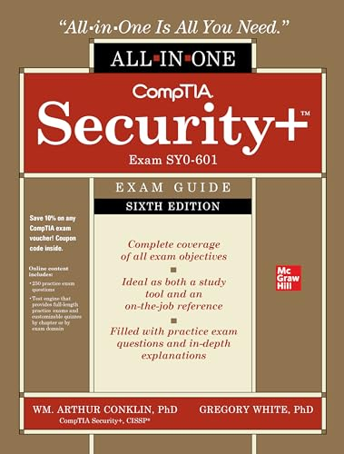 CompTIA Security+ All-in-One Exam Guide, Sixth Edition (Exam SY0-601); Wm Arthur Conklin; 2021