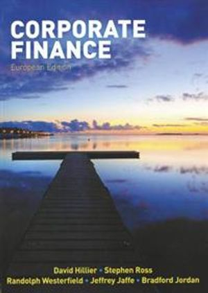 Corporate Finance, European Edition; David Hillier; 2010