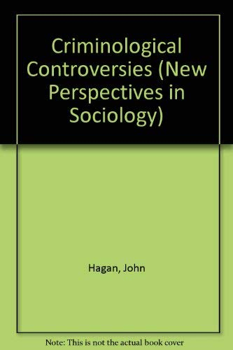 Criminological Controversies: A Methodological Primer; John L Hagan, David Brownfield, A R Gillis; 1996