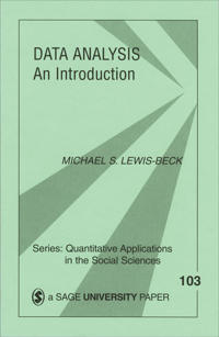 Data Analysis; Michael S Lewis-Beck; 1995