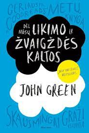 Dėl mūsų likimo ir žvaigždės kaltos; John Green; 2022