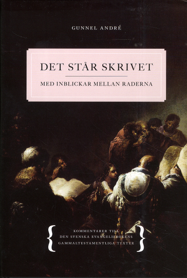 Det står skrivet : med inblickar mellan raderna - Kommentarer till den svenska evangeliebokens gammaltestamentliga texter; Gunnel André; 2011