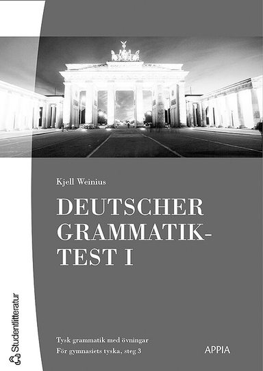 Deutscher Grammatiktest 1 (10-pack) - Tyska 3; Kjell Weinius; 2002