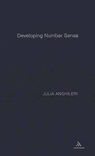 Developing Number Sense; Dr Julia Anghileri; 2008