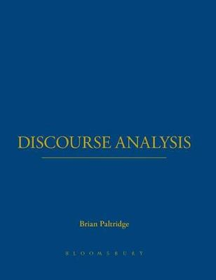 Discourse Analysis; Brian Paltridge; 2012