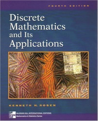 Discrete Mathematics and its Applications; Kenneth Rosen, ROSEN, Kenneth H Rosen; 1999