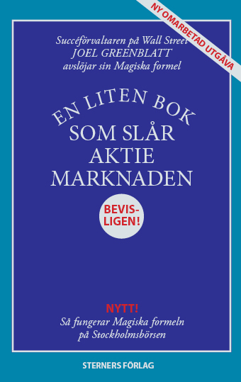 En liten bok som slår aktiemarknaden; Joel Greenblatt; 2018