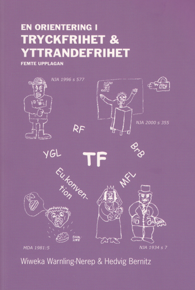 En orientering i tryckfrihet & yttrandefrihet; Wiweka Warnling-Nerep, Hedvig Bernitz; 2013