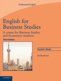 English for Business Studies Teacher's Book; Ian MacKenzie; 2010