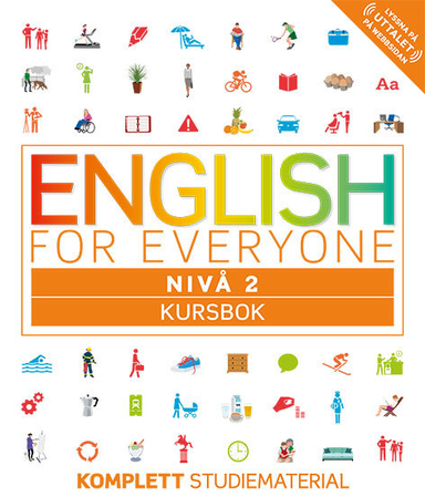 English for everyone Nivå 2 Kursbok; Rachel Harding; 2018