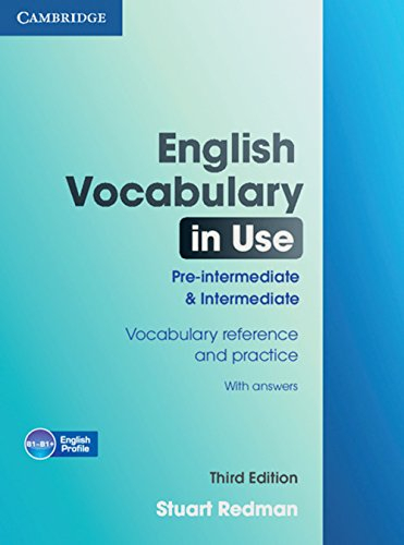 English Vocabulary in Use: Pre-intermediate and Intermediate ; [vocabulary Refence and Practice ; with Answers ; B1]; Stuart Redman