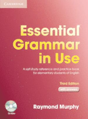 Essential Grammar in Use with Answers and CD-ROM Pack; Raymond Murphy; 2007