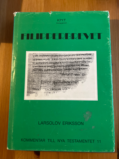 Filipperbrevet; LarsOlov Eriksson; 1982