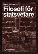 Filosofi för statsvetare; Raino Malnes; 1999