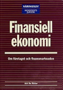 Finansiell ekonomi; Adri De Ridder; 2000