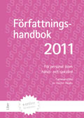 Författningshandbok 2011, bok med onlinetjänst; Gunnel Raadu; 2011