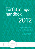 Författningshandbok Online 12 mån; Gunnel Raadu; 2010