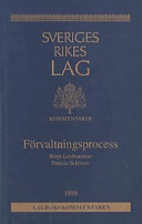 Förvaltningsprocess : Kommentarer; Börje Leidhammar; 1999