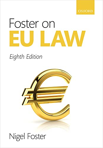 Foster on EU Law; Nigel Foster; 2021