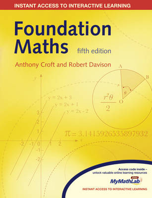 Foundation Maths; Robert Davison, Anthony Croft; 2010