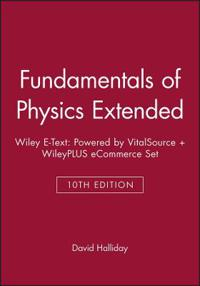 Fund Physics Ext 10E WLYETX+WPEC SET; David Halliday; 2017