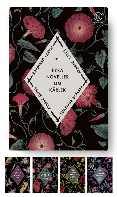 Fyra noveller om kärlek II; Suzanne Brøgger, Raymond Carver, Annie Proulx, Sally Rooney; 2020