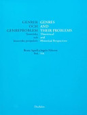 Genrer och genreproblem; Nilsson, Beata Agrell; 2003