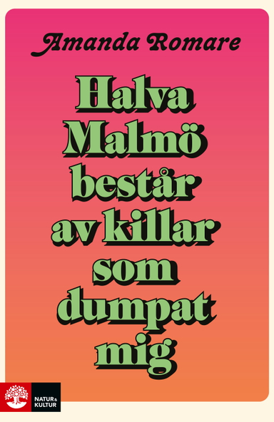 Halva Malmö består av killar som dumpat mig; Amanda Romare; 2022