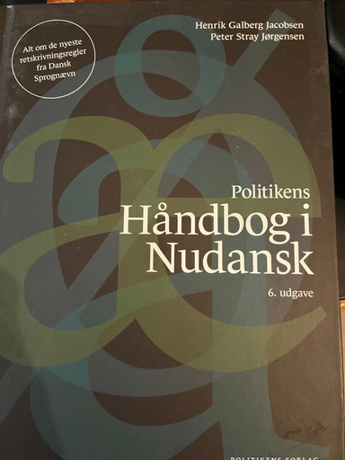 Håndbog i nudansk; Henrik Galberg Jacobsen; 2013