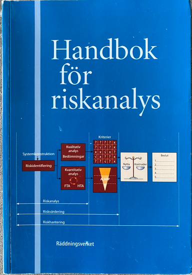 Handbok för riskanalys; Göran Davidsson; 2003