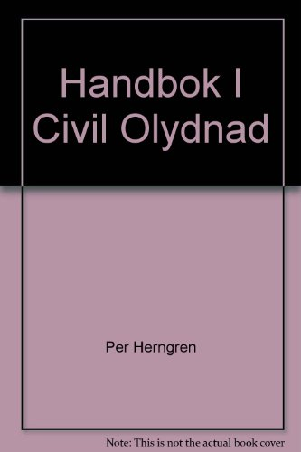 Handbok i civil olydnad; Per Herngren; 1990